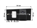CCD штатная камера заднего вида AVIS AVS321CPR для HYUNDAI H1 / STAREX (#037)
