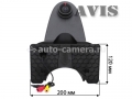 CCD штатная камера заднего вида AVIS AVS325CPR для VOLKSWAGEN CRAFTER (#107)