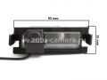CCD штатная камера заднего вида AVS326CPR (#030) для HYUNDAI SOLARIS HATCH