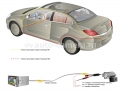 CCD штатная камера заднего вида c динамической разметкой AVIS Electronics AVS326CPR (#166) для NISSAN