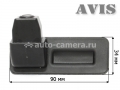 CMOS штатная камера заднего вида AVIS AVS312CPR для SKODA (#123)