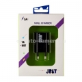 Сетевое зарядное устройство для iPhone, iPod, Samsung и HTC JUST Trust USB Wall Charger (1А/5Вт, 1USB), цвет Black (WCHRGR-TRST-BLCK)