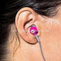 Водонепроницаемые вакуумные наушники для iPhone и iPod X-1 Flex All Sport Waterproof Headphones, цвет power pink (CB1-PK)