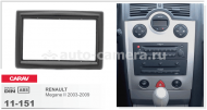 Переходная рамка для Renault Megan 2 2005 - 2008 2 Din RP-RNMGc (Carav 11-151)