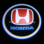 Светодиодный проектор на Honda накладной