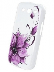 Чехол для Samsung Galaxy S3 iCover Flower, цвет purple (GS3-HP-FB/PP)