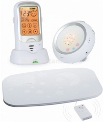 Радионяня с двумя детскими блоками и монитором дыхания Ramili Baby RA300DuoSP, цвет White (RA300DuoSP)