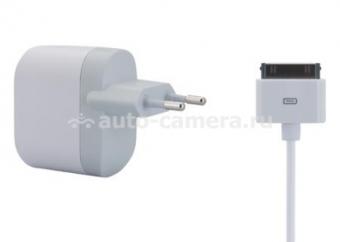Сетевое зарядное устройство для iPhone 4 и 4S Belkin Single USB AC Charger 1A (F8Z222cw03)